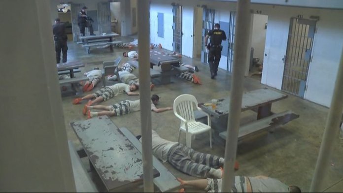 prison drug raid shakedown